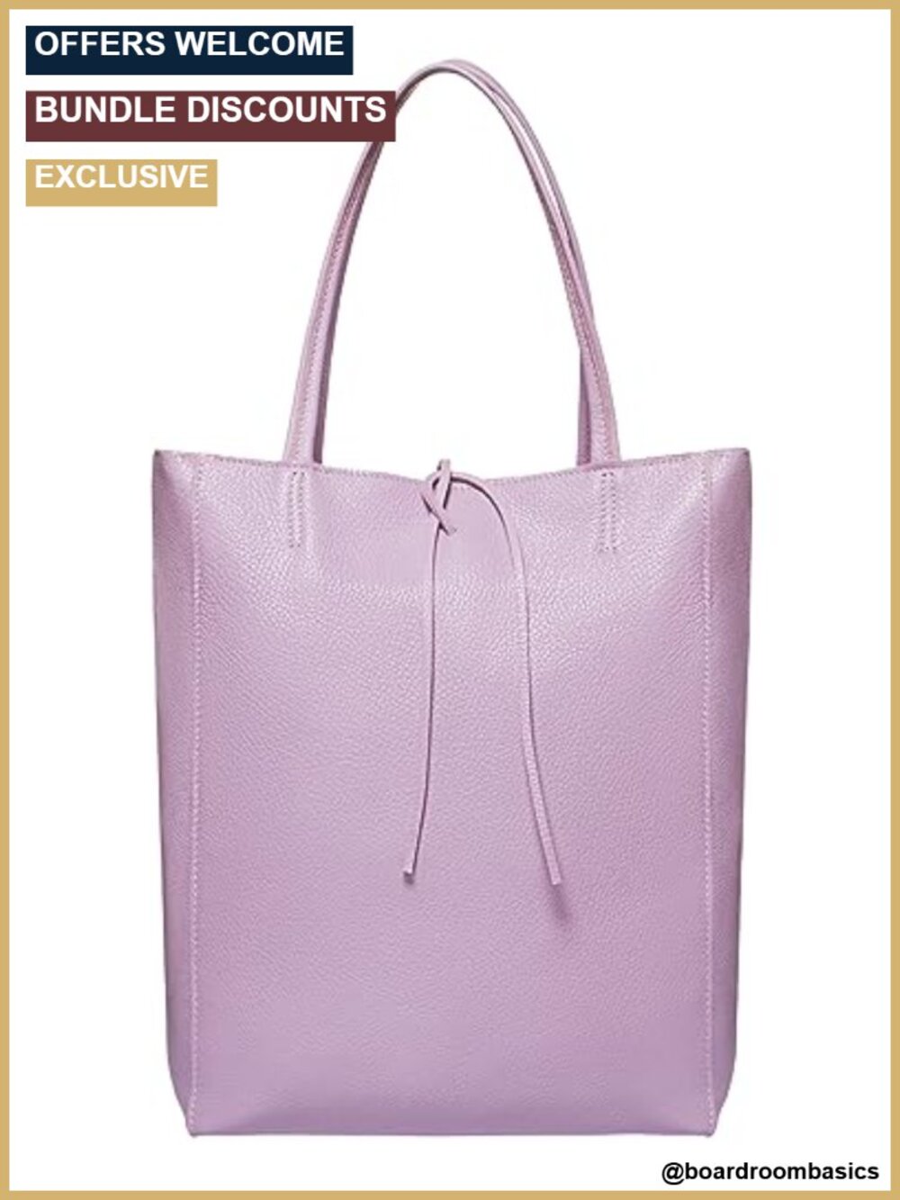 Genuine Full-Grain Leather Tote Bag Large Slouchy Purse for Women